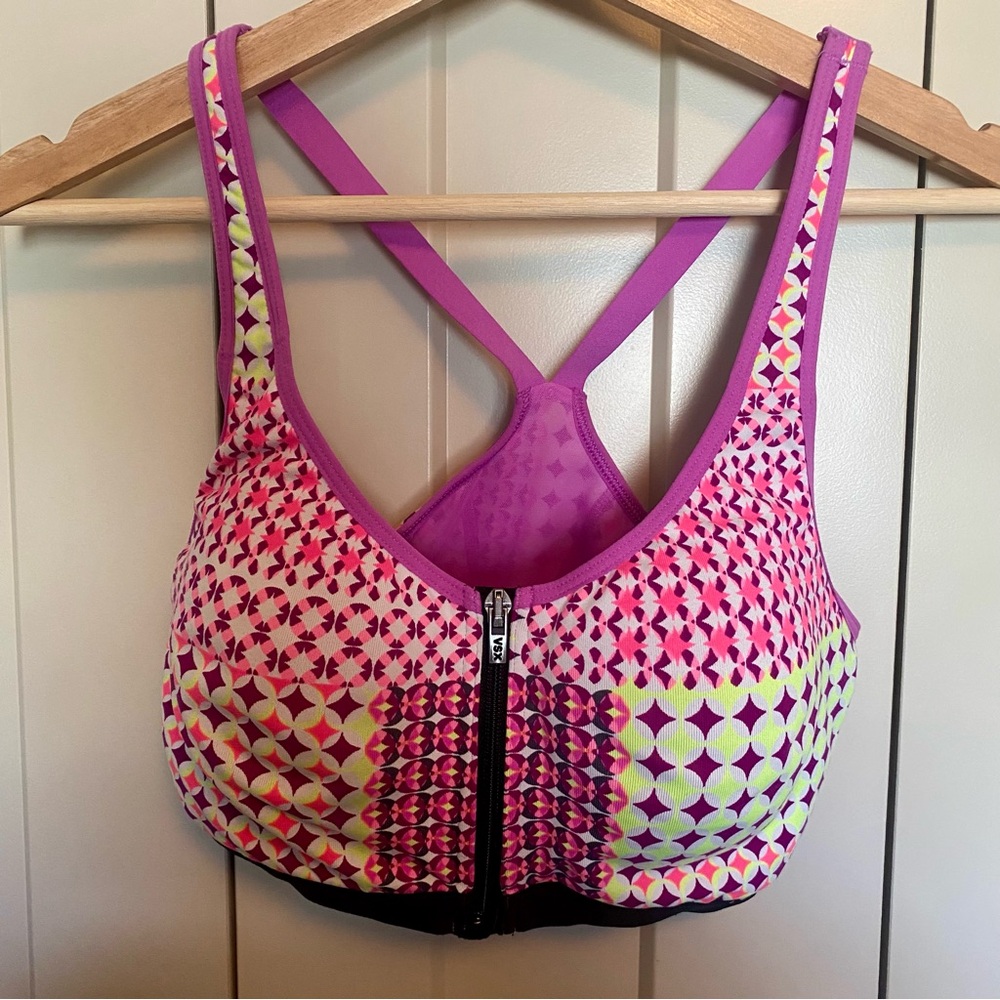 Victoria's Secret VSX SPORT-Pink/Purple High-Impact -Underwire, Sports Bra